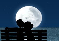 Celebrations Anniversary Moon Ecard