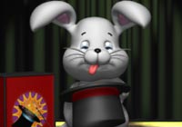 Holiday Ecards Bunny Magician Ecard