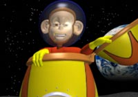 Sorry Ecards Space Monkey Ecard