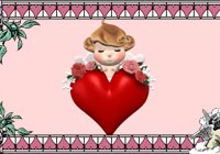 Valentine Ecards Angel Heart Ecard
