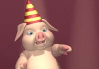 Birthday Ecards Go Whole Hog Ecard
