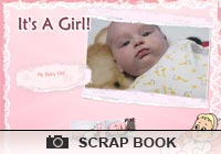 Children It's A Girl Ecard
