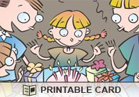 Birthday Excited Party Ecard