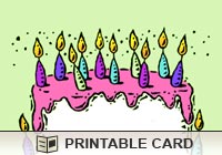 Birthday Birthday Cake Ecard
