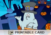 Halloween Ghost Trick Ecard