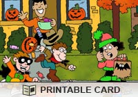 Halloween Halloween Neighborhood Ecard