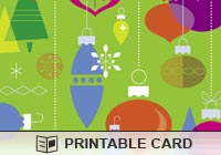 Christmas Christmas Bulbs Ecard