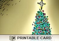 Christmas Funny Tree Ecard