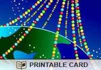 Christmas Light Across the World Ecard