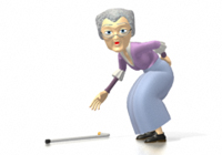 Birthday Ecards Old Fart Woman Ecard