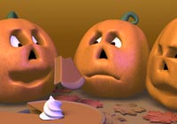 Halloween Pumpkin Cannibals Ecard
