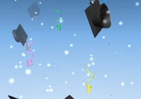 Celebrations Graduation Caps Ecard