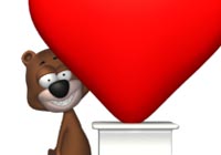 Love Love Bear Ecard