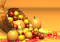 Thanksgiving Ecards Thanksgiving Cornucopia Ecard