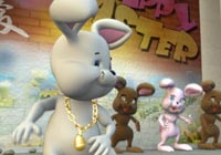 Easter Ecards Easter Hip-Hop Bunny Ecard