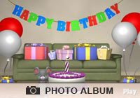Photo Albums Party Mouse Ecard