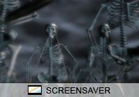 Holiday Bone Warriors Screen Saver