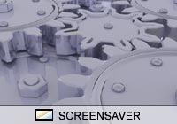 Miscellaneous Chrome Gears Screen Saver