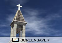 Miscellaneous Church Steeple Screen Saver