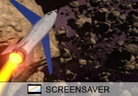 Science Fiction Dangerous Misson Screen Saver