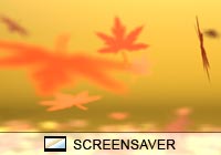 Holiday Falling Leaves Screen Saver