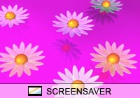 Nature Flowerama Screen Saver