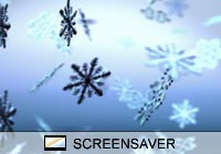 Nature Snow Fall Screen Saver