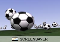 3D Screensavers Soccer Zoom Screen Saver