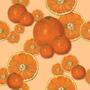 Nature Orange Slices Tiled Background