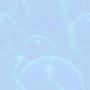 Abstract Bubble Blues Tiled Background