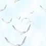 Animals and People Birds in Flight Tiled Background