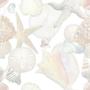 Animals and People Sea Shells Tiled Background