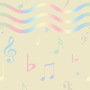 Miscellaneous Music Notes Tiled Background