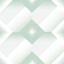 Abstract Green Diamonds Tiled Background