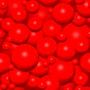 Abstract Red Balls Tiled Background