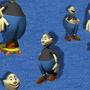 Animals and People Big Boy Blues Tiled Background