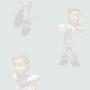 Animals and People Hoedown Tiled Background