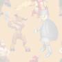 Animals and People Myth and Legend Tiled Background
