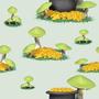 Holidays Pot o' Gold Tiled Background