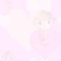 Holidays Baby Girl Valentine Tiled Background