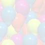 Holidays Ballons Tiled Background