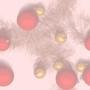 Holidays Christmas Balls Tiled Background