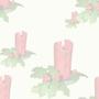 Holidays Christmas Candles Tiled Background