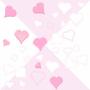 Holidays Floating Hearts Tiled Background