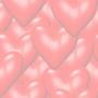 Holidays Hearts Tiled Background