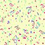 Holidays Party Confetti Tiled Background