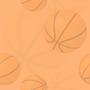 Sports Basketball Madness Tiled Background