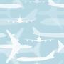 Miscellaneous Busy Skies Tiled Background